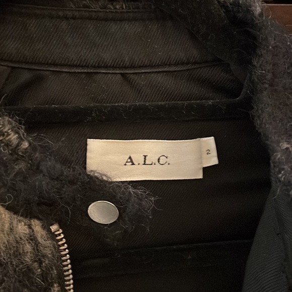 A.L.C. Mohair Bomber style jacket - Picture 3 of 8